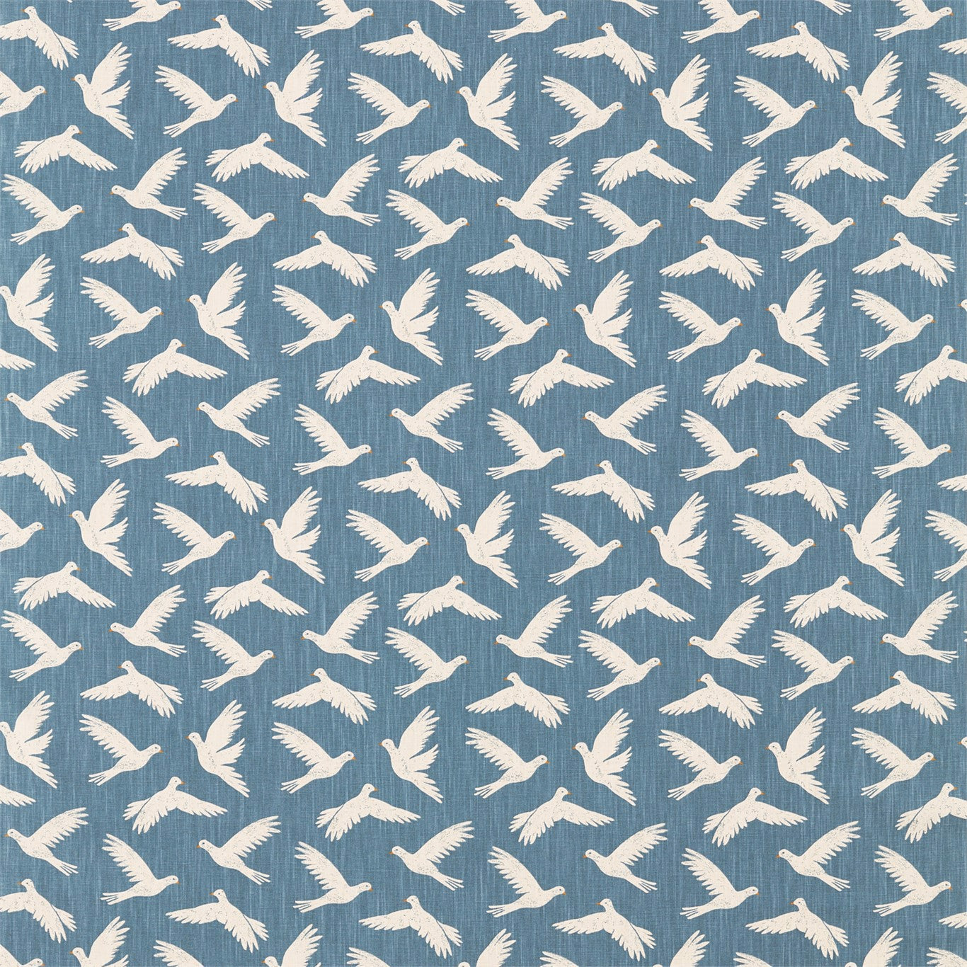 Sanderson Paper Doves Denim 226352 Fabric Sample DHPO226352