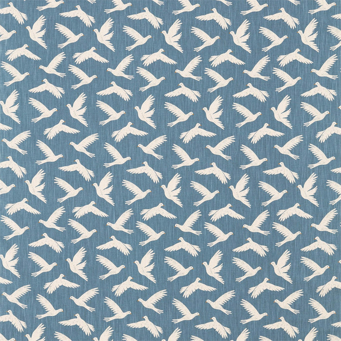 Sanderson Paper Doves Denim 226352 Fabric Sample DHPO226352