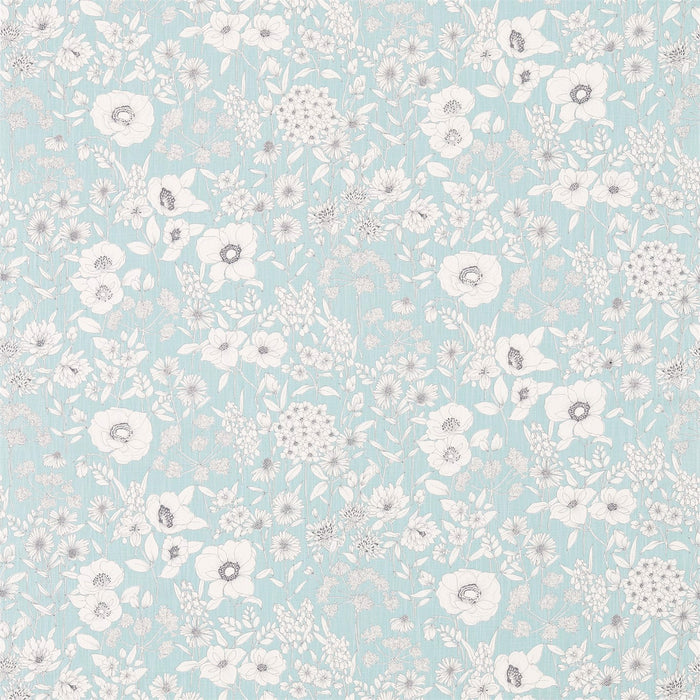 Sanderson Maelee Teal 226356 Fabric Sample DHPO226356