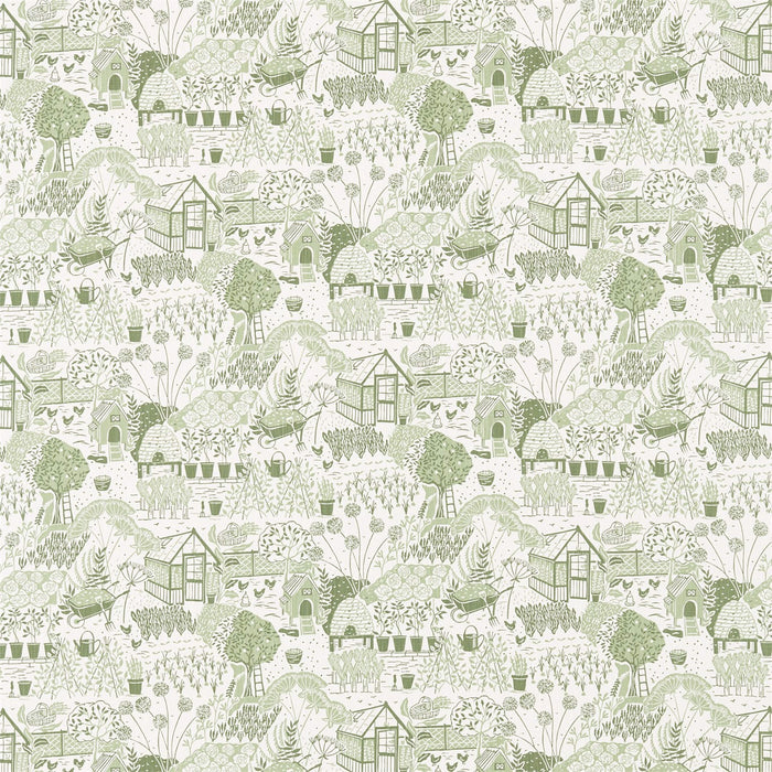 Sanderson The Allotment Fennel 226360 Fabric Sample DHPO226360