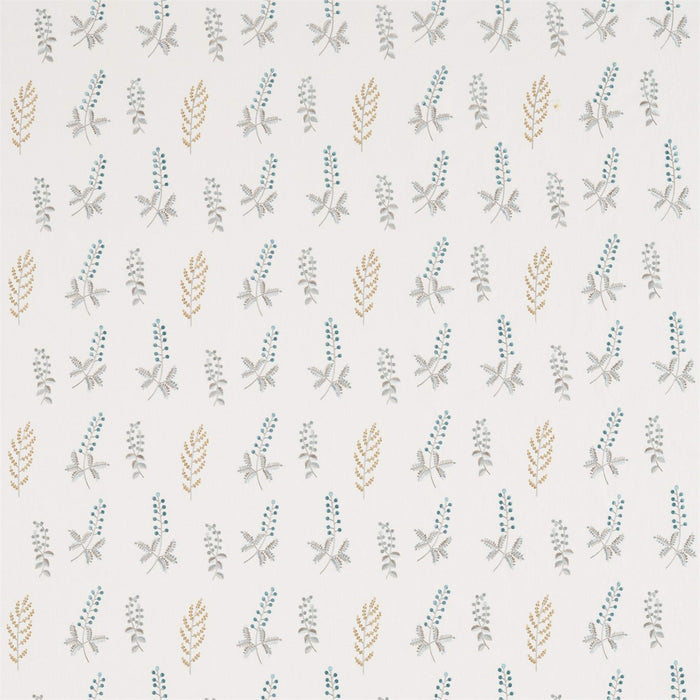 Sanderson Bilberry Dijon/Teal 236424 Fabric Sample DHPO236424