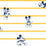 York Disney Mickey Mouse Stripe Yellow Wallpaper DI0931