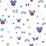 York Disney Minnie Mouse Rainbow Purple Wallpaper DI0990