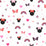 York Disney Minnie Mouse Rainbow Red Wallpaper DI0992