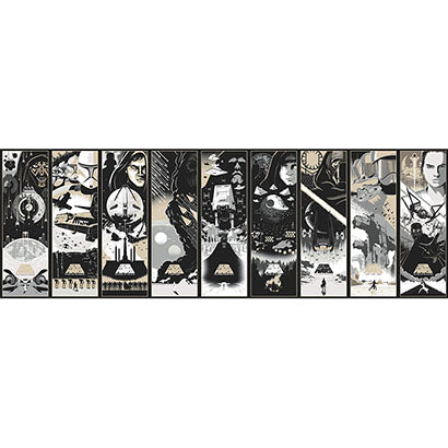 York Star Wars: Celebrating the Saga Black & White Wallpaper DI1002BD