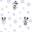 York Disney Minnie Mouse Dots Purple Wallpaper DI1028