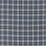 Sanderson Fenton Check Indigo/Stone 236741 Fabric Sample DISW236741