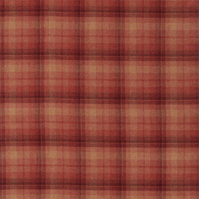 Sanderson Samphrey Check Russet 236748 Fabric Sample DISW236748