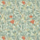 Morris & Co Arbutus Slate/Russet A7102 Wallpaper Sample DJA1A7102