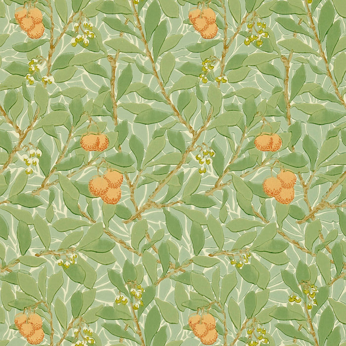 Morris & Co Arbutus Artichoke/Loden A7103 Wallpaper Sample DJA1A7103