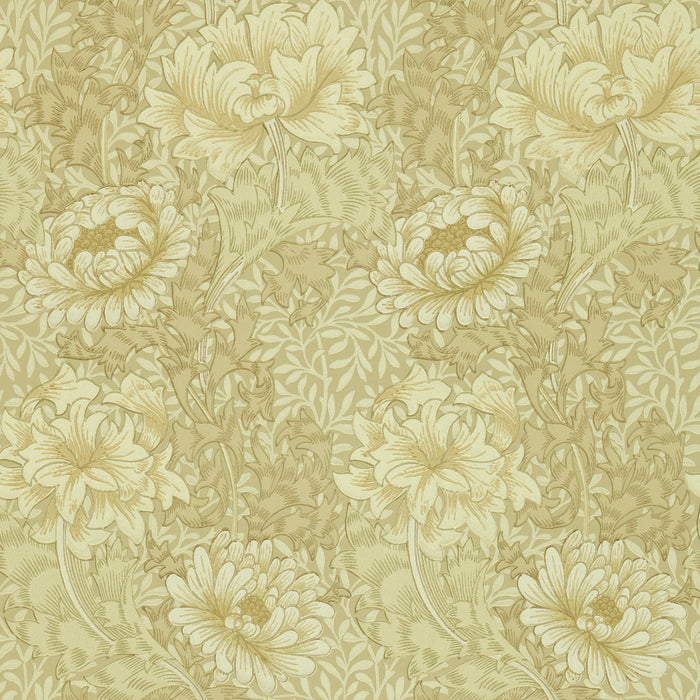 Morris & Co Arbutus Vanilla/Chalk CY103 Wallpaper Sample DJA1CY103