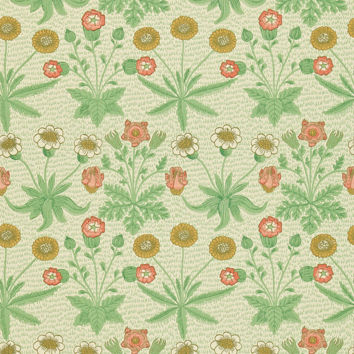 Morris & Co Daisy Thyme/Plaster D1102 Wallpaper Sample DJA1D1102