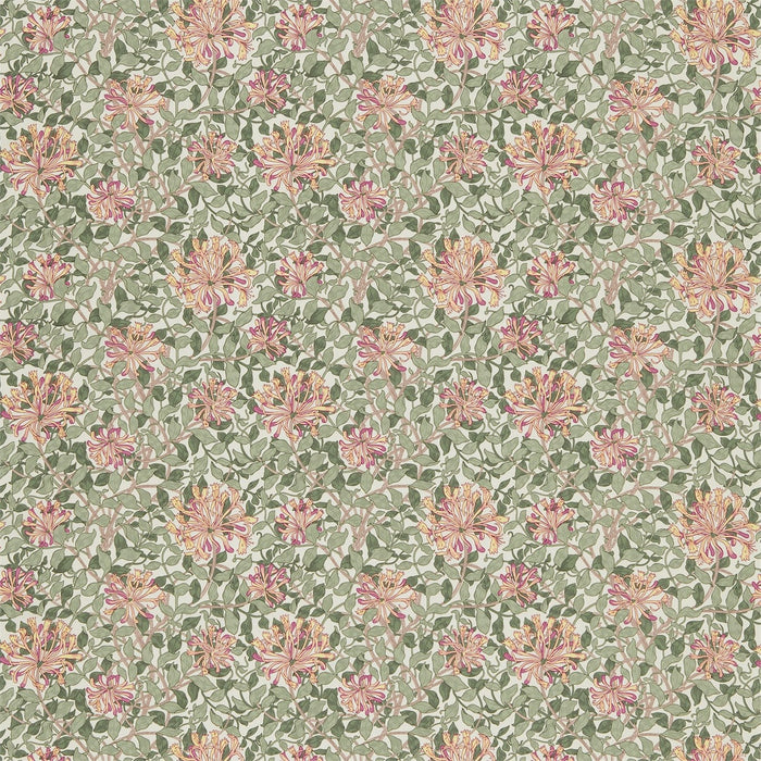 Morris & Co Fruit Cerise/Sage HS201 Fabric Sample DJA1HS201