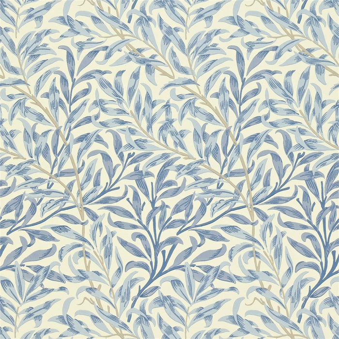 Morris & Co WILLOW BOUGHS Blue WB103 Wallpaper Sample DJA1WB103