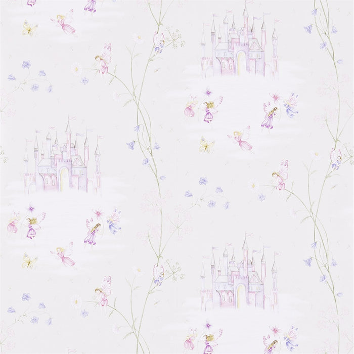 Sanderson Fairy Castle Vanilla 214047 Wallpaper Sample DLIT214047