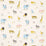 Sanderson Two by Two Neapolitan 223902 Fabric Sample DLIT223902