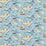 Sanderson Treasure Map Sea Blue 223914 Fabric Sample DLIT223914