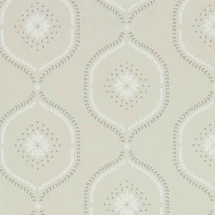 Sanderson Milcombe Silver 216879 Wallpaper Sample DLMW216879