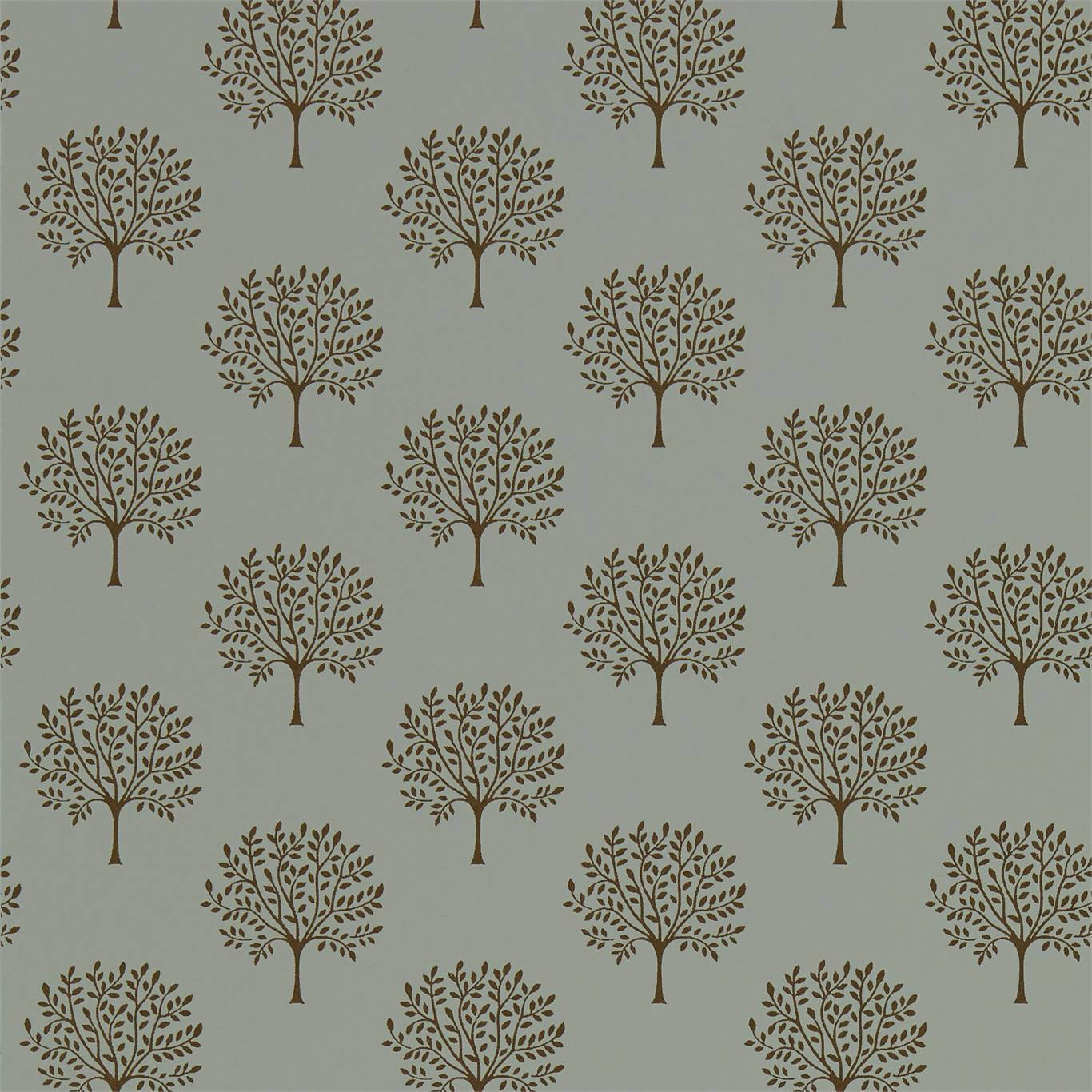 Sanderson Marcham Copper Grey 216902 Wallpaper Sample DLMW216902