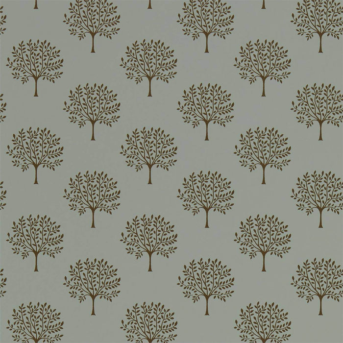 Sanderson Marcham Copper Grey 216902 Wallpaper Sample DLMW216902