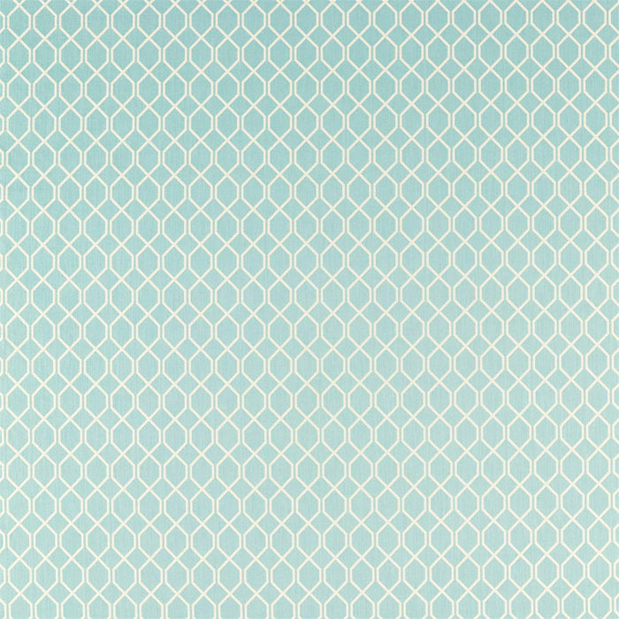 Sanderson Botanic Trellis Blue Clay 236792 Fabric Sample DLNC236792