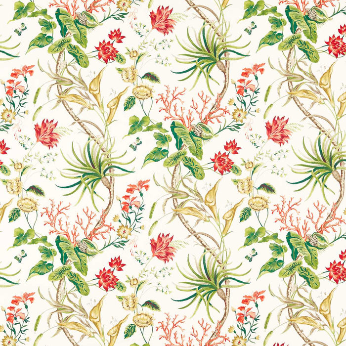 Sanderson Mauritius Ivory/Multi 226932 Fabric Sample DLUM226932