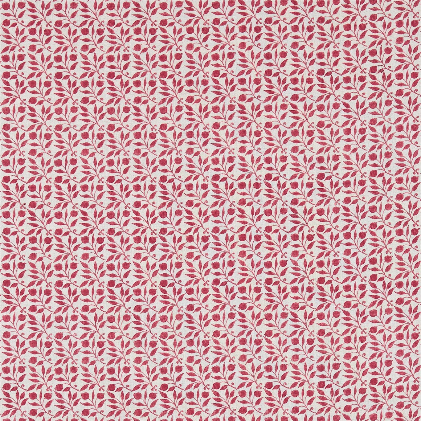 Morris & Co Rosehip Rose 224485 Fabric Sample DM3P224485