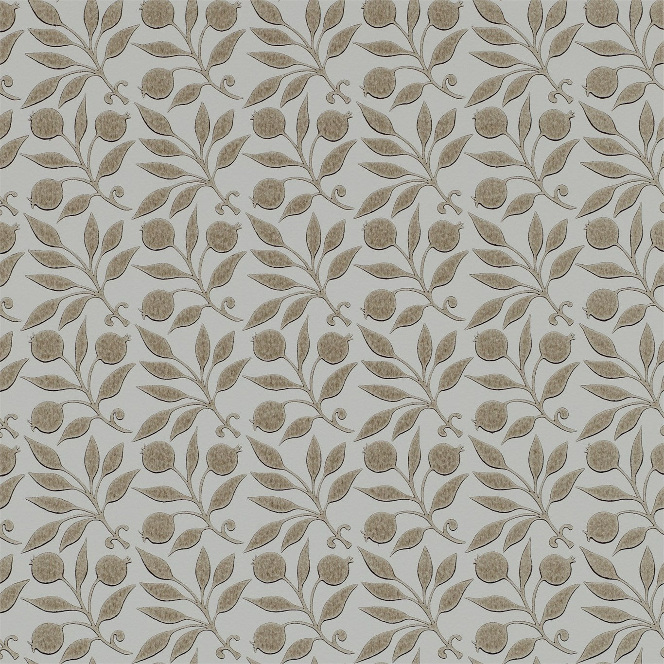 Morris & Co Rosehip Linen 214709 Wallpaper Sample DM3W214709