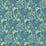 Morris & Co Morris Seaweed Cobalt/Thyme 214713 Wallpaper Sample DM3W214713