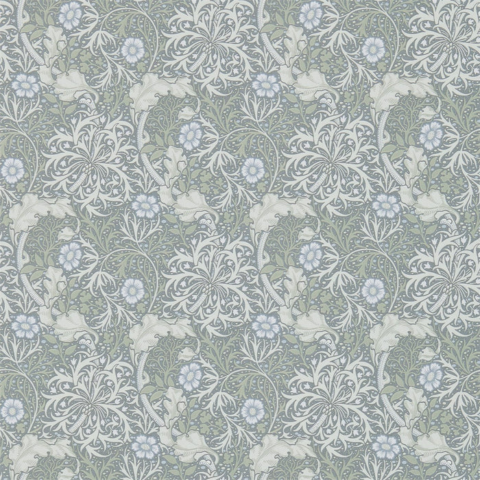 Morris & Co Morris Seaweed Silver/Ecru 214715 Wallpaper Sample DM3W214715