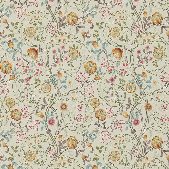 Morris & Co Mary Isobel Russet/Taupe 214730 Wallpaper Sample DM3W214730