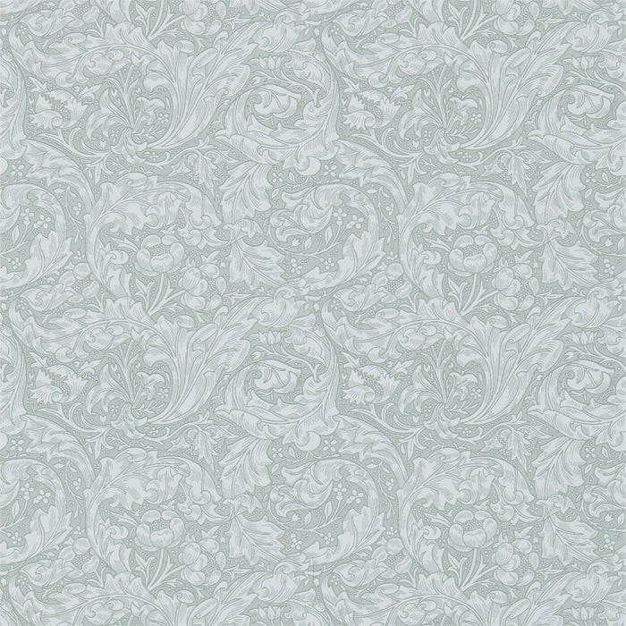 Morris & Co Bachelors Button Silver 214735 Wallpaper Sample DM3W214735