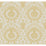 York Imperial Damask Off White & Gold Wallpaper DM4903