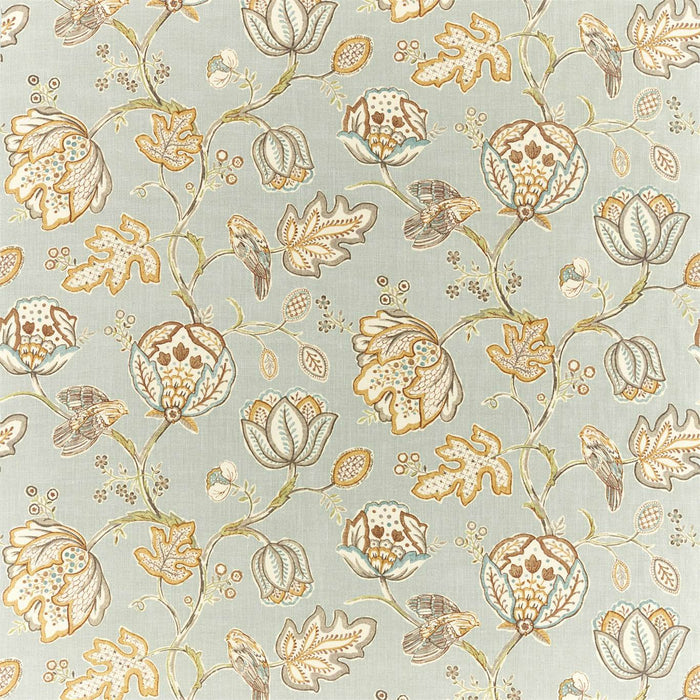 Morris & Co Theodosia Grey 226596 Fabric Sample DM5F226596