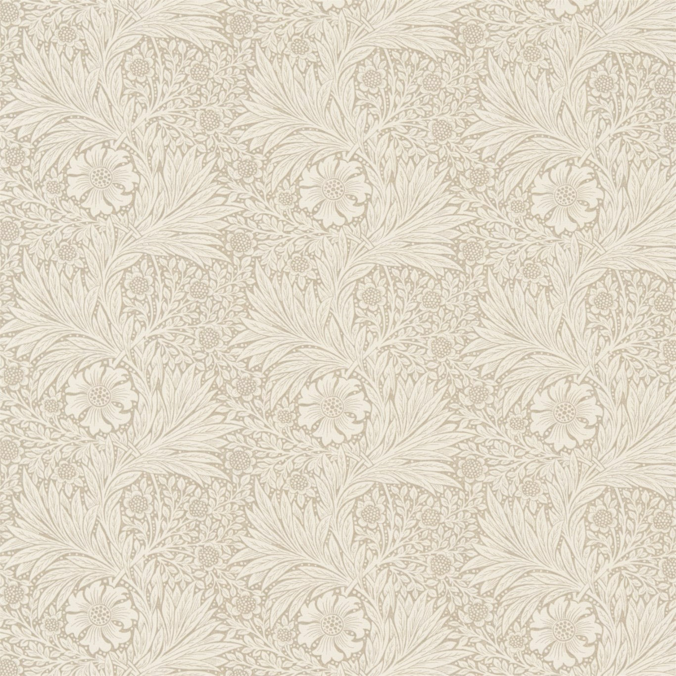 Morris & Co Marigold Linen/Ivory 220319 Fabric Sample DM6F220319