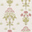 Morris & Co Meadow Street Rose/Olive 210347 Wallpaper Sample DM6P210347