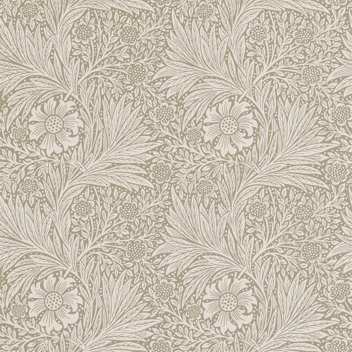 Morris & Co Marigold Linen 210371 Wallpaper Sample DM6P210371