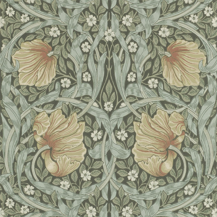 Morris & Co Pimpernel Bayleaf/Manilla 210388 Wallpaper Sample DM6P210388