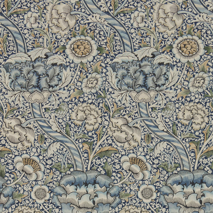 Morris & Co Wandle Blue/Stone 216422 Wallpaper Sample DMA4216422