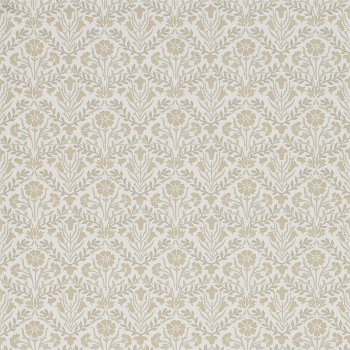 Morris & Co Morris Bellflowers Linen/Cream 216437 Wallpaper Sample DMA4216437