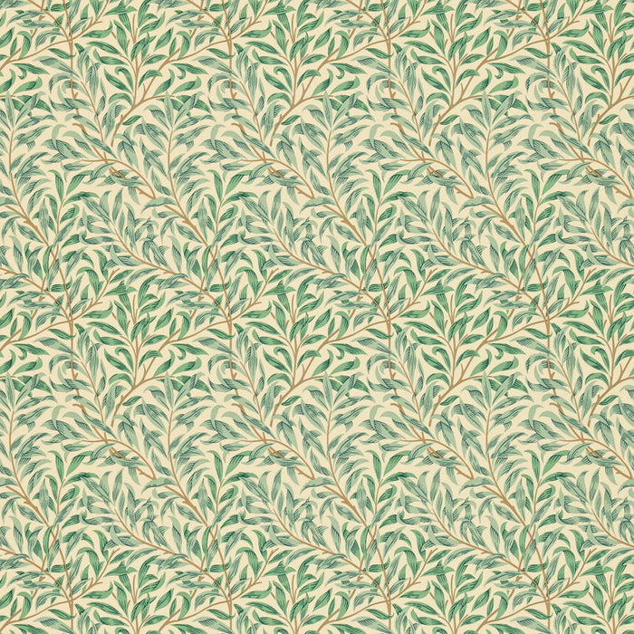 Morris & Co Willow Bough Minor Light Green W2101 Wallpaper Sample DMC1W2101