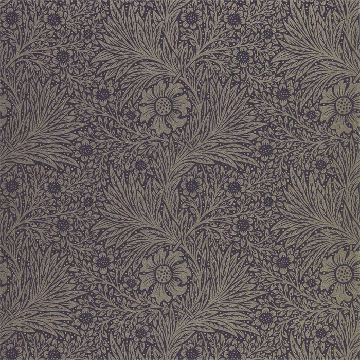 Morris & Co Pure Marigold Black Ink 216535 Wallpaper Sample DMPN216535