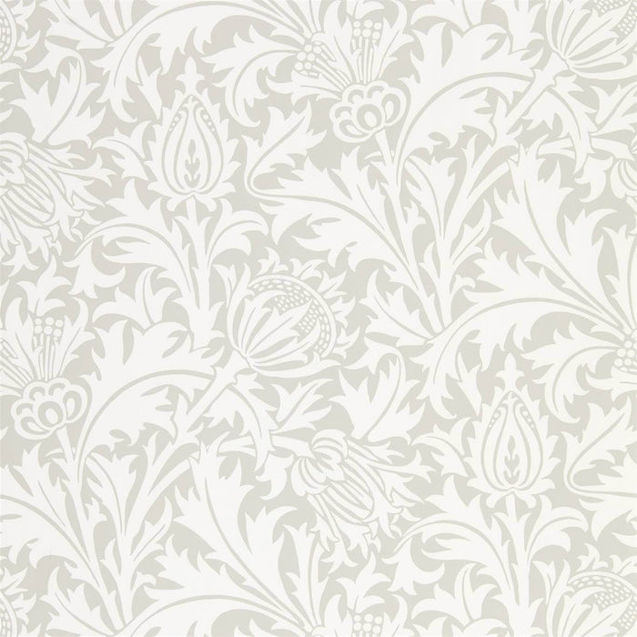 Morris & Co Pure Thistle Pebble 216551 Wallpaper Sample DMPN216551