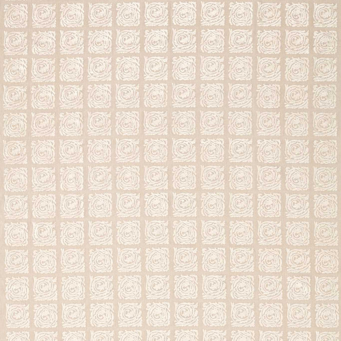 Morris & Co Pure Scroll Embroidery Flax 236613 Fabric Sample DMPN236613