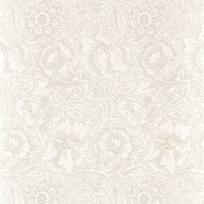 Morris & Co Pure Acorn Ecru/Stone 216034 Wallpaper Sample DMPU216034