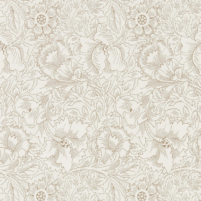 Morris & Co Pure Acorn Cream/Gold 216035 Wallpaper Sample DMPU216035