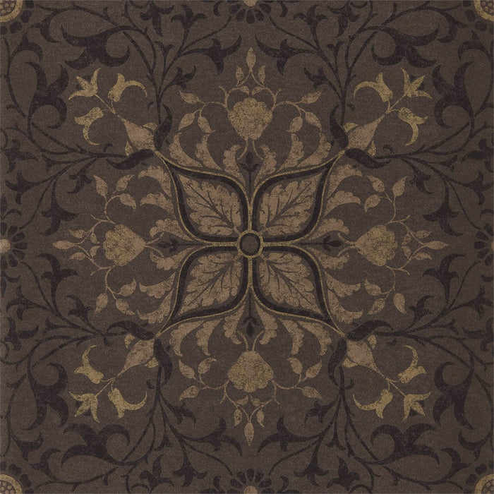 Morris & Co Pure Net Ceiling Charcoal/Gold 216036 Wallpaper Sample DMPU216036