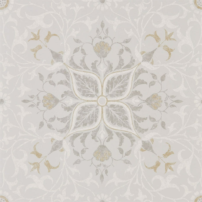 Morris & Co Pure Net Ceiling Stone/Chalk 216037 Wallpaper Sample DMPU216037