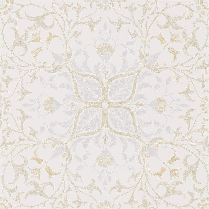 Morris & Co Pure Net Ceiling Cream/Eggshell 216038 Wallpaper Sample DMPU216038