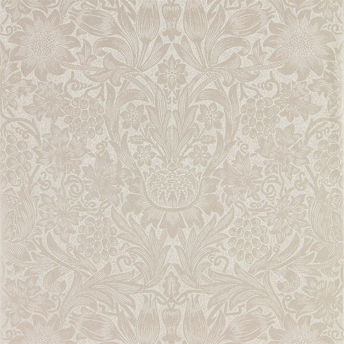 Morris & Co Pure Sunflower Pearl/Ivory 216048 Wallpaper Sample DMPU216048